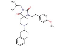 3-isobutyl-1-[2-(4-methoxyphenyl)ethyl]-8-(1,2,3,4-tetrahydro-2-naphthalenyl)-1,3,8-triazaspiro[4.5]decane-2,4-dione