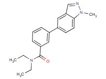N,N-diethyl-3-(1-methyl-1H-indazol-5-yl)benzamide