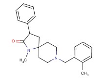1-methyl-8-(2-methylbenzyl)-3-phenyl-1,8-diazaspiro[4.5]decan-2-one