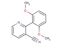 2-(2,6-dimethoxyphenyl)nicotinonitrile