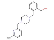 [2-({4-[(6-methylpyridin-2-yl)methyl]piperazin-1-yl}methyl)phenyl]methanol