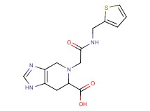 5-{2-oxo-2-[(2-thienylmethyl)amino]ethyl}-4,5,6,7-tetrahydro-1H-imidazo[4,5-c]pyridine-6-carboxylic acid