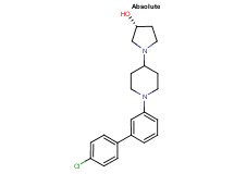 (3R)-1-[1-(4'-chloro-3-biphenylyl)-4-piperidinyl]-3-pyrrolidinol