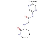 2-{[(3S)-2-oxoazepan-3-yl]amino}-N-pyrazin-2-ylacetamide