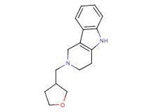 2-(tetrahydro-3-furanylmethyl)-2,3,4,5-tetrahydro-1H-pyrido[4,3-b]indole