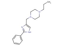 1-[(2-phenyl-1H-imidazol-4-yl)methyl]-4-propylpiperazine bis(trifluoroacetate)
