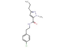 N-[2-(4-chlorophenyl)ethyl]-1-methyl-3-propyl-1H-pyrazole-5-carboxamide