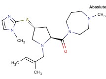 1-methyl-4-{(4R)-1-[(2E)-2-methyl-2-buten-1-yl]-4-[(1-methyl-1H-imidazol-2-yl)thio]-L-prolyl}-1,4-diazepane