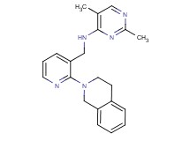 N-{[2-(3,4-dihydroisoquinolin-2(1H)-yl)pyridin-3-yl]methyl}-2,5-dimethylpyrimidin-4-amine