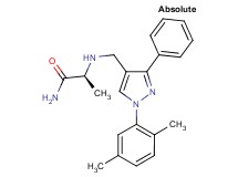 N~2~-{[1-(2,5-dimethylphenyl)-3-phenyl-1H-pyrazol-4-yl]methyl}-L-alaninamide