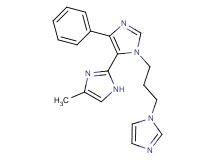 3'-[3-(1H-imidazol-1-yl)propyl]-4-methyl-5'-phenyl-1H,3'H-2,4'-biimidazole