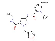 (4S)-4-{[(1-cyclopropyl-1H-pyrrol-2-yl)carbonyl]amino}-N-ethyl-1-(3-furylmethyl)-L-prolinamide