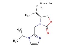 (4S)-4-isopropyl-3-[(1-isopropyl-1H-imidazol-2-yl)methyl]-1,3-oxazolidin-2-one