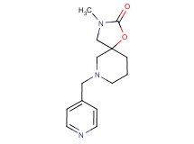 3-methyl-7-(4-pyridinylmethyl)-1-oxa-3,7-diazaspiro[4.5]decan-2-one