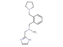 (1H-imidazol-2-ylmethyl)methyl[2-(pyrrolidin-1-ylmethyl)benzyl]amine