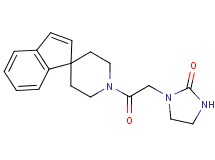 1-[2-oxo-2-(1'H-spiro[indene-1,4'-piperidin]-1'-yl)ethyl]-2-imidazolidinone