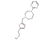 1-[(5-propyl-2-furyl)methyl]-4-pyrimidin-2-yl-1,4-diazepane