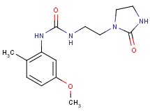 N-(5-methoxy-2-methylphenyl)-N'-[2-(2-oxoimidazolidin-1-yl)ethyl]urea