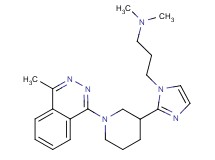 N,N-dimethyl-3-{2-[1-(4-methylphthalazin-1-yl)piperidin-3-yl]-1H-imidazol-1-yl}propan-1-amine