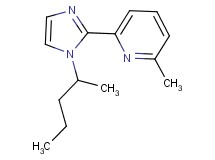2-methyl-6-[1-(1-methylbutyl)-1H-imidazol-2-yl]pyridine