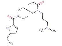 2-[3-(dimethylamino)propyl]-9-[(5-ethyl-1H-pyrrol-2-yl)carbonyl]-2,9-diazaspiro[5.5]undecan-3-one