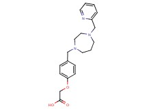 (4-{[4-(pyridin-2-ylmethyl)-1,4-diazepan-1-yl]methyl}phenoxy)acetic acid