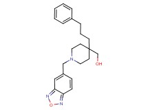 [1-(2,1,3-benzoxadiazol-5-ylmethyl)-4-(3-phenylpropyl)-4-piperidinyl]methanol