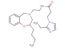 N-[2-(2-butyl-2,3-dihydro-1,4-benzoxazepin-4(5H)-yl)ethyl]-3-(2-ethyl-1H-imidazol-1-yl)propanamide