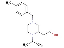 2-[1-isopropyl-4-(4-methylbenzyl)-2-piperazinyl]ethanol