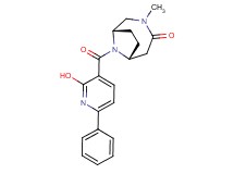 rel-(1S,6R)-9-[(2-hydroxy-6-phenyl-3-pyridinyl)carbonyl]-3-methyl-3,9-diazabicyclo[4.2.1]nonan-4-one
