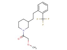 1-(methoxyacetyl)-3-{2-[2-(trifluoromethyl)phenyl]ethyl}piperidine