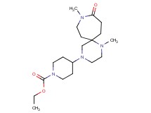 ethyl 4-(1,9-dimethyl-10-oxo-1,4,9-triazaspiro[5.6]dodec-4-yl)piperidine-1-carboxylate