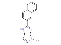 1-methyl-5-(2-naphthyl)-1,4-dihydroimidazo[4,5-c]pyrazole