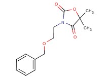 3-[2-(benzyloxy)ethyl]-5,5-dimethyl-1,3-oxazolidine-2,4-dione