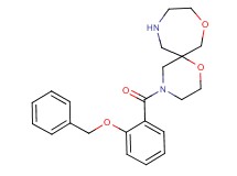 4-[2-(benzyloxy)benzoyl]-1,8-dioxa-4,11-diazaspiro[5.6]dodecane