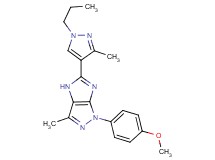 1-(4-methoxyphenyl)-3-methyl-5-(3-methyl-1-propyl-1H-pyrazol-4-yl)-1,4-dihydroimidazo[4,5-c]pyrazole