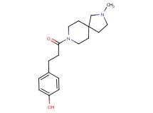 4-[3-(2-methyl-2,8-diazaspiro[4.5]dec-8-yl)-3-oxopropyl]phenol