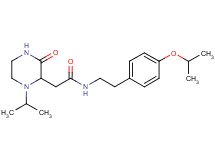 N-[2-(4-isopropoxyphenyl)ethyl]-2-(1-isopropyl-3-oxo-2-piperazinyl)acetamide