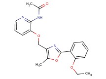 N-(3-{[2-(2-ethoxyphenyl)-5-methyl-1,3-oxazol-4-yl]methoxy}pyridin-2-yl)acetamide