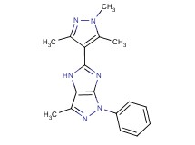 3-methyl-1-phenyl-5-(1,3,5-trimethyl-1H-pyrazol-4-yl)-1,4-dihydroimidazo[4,5-c]pyrazole