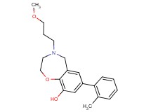 4-(3-methoxypropyl)-7-(2-methylphenyl)-2,3,4,5-tetrahydro-1,4-benzoxazepin-9-ol