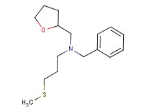 N-benzyl-3-(methylthio)-N-(tetrahydrofuran-2-ylmethyl)propan-1-amine