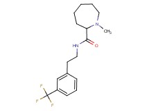1-methyl-N-{2-[3-(trifluoromethyl)phenyl]ethyl}azepane-2-carboxamide