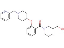 [1-(2-{[1-(2-pyridinylmethyl)-4-piperidinyl]oxy}benzoyl)-3-piperidinyl]methanol