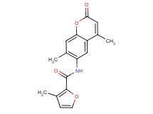 N-(4,7-dimethyl-2-oxo-2H-chromen-6-yl)-3-methyl-2-furamide