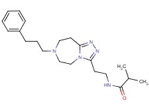 2-methyl-N-{2-[7-(3-phenylpropyl)-6,7,8,9-tetrahydro-5H-[1,2,4]triazolo[4,3-d][1,4]diazepin-3-yl]ethyl}propanamide
