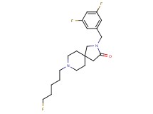 2-(3,5-difluorobenzyl)-8-(5-fluoropentyl)-2,8-diazaspiro[4.5]decan-3-one