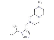 2-[(1-isopropyl-1H-imidazol-5-yl)methyl]-8-methyloctahydro-2H-pyrazino[1,2-a]pyrazine