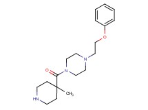 1-[(4-methyl-4-piperidinyl)carbonyl]-4-(2-phenoxyethyl)piperazine