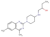 1-{[1-(4,6-dimethyl-2-quinazolinyl)-4-piperidinyl]amino}-2-butanol